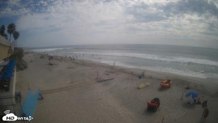 17th St. Del Mar Beach - 4K SW Live Webcam - Jun 23, 2026, 4:02pm PDT