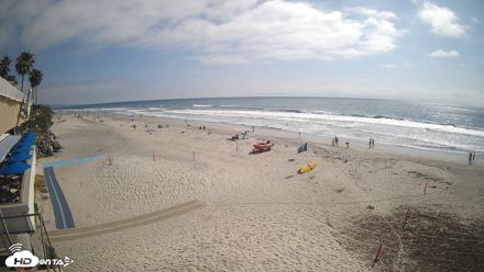 17th St. Del Mar Beach - 4K SW Live Webcam - May 8, 2026, 3:58pm PDT