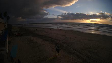 17th St. Del Mar Beach - 4K SW Live Webcam - Feb 17, 2026, 5:15pm PST