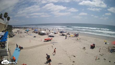 17th St. Del Mar Beach - 4K SW Live Webcam - May 23, 2026, 2:41pm PDT