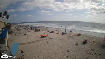 17th St. Del Mar Beach - 4K SW Live Webcam - May 23, 2026, 4:23pm PDT