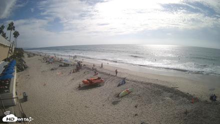 17th St. Del Mar Beach - 4K SW Live Webcam - Sep 20, 2026, 3:40pm PDT