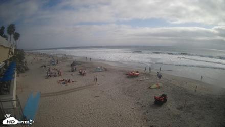 17th St. Del Mar Beach - 4K SW Live Webcam - Jun 5, 2026, 5:00pm PDT