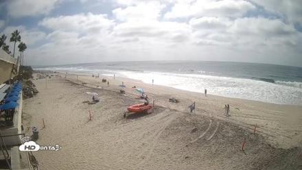 17th St. Del Mar Beach - 4K SW Live Webcam - Sep 23, 2026, 2:32pm PDT