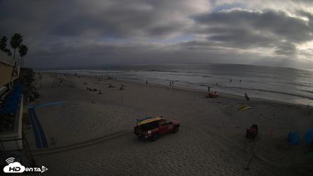 17th St. Del Mar Beach - 4K SW Live Webcam - May 9, 2026, 6:19pm PDT
