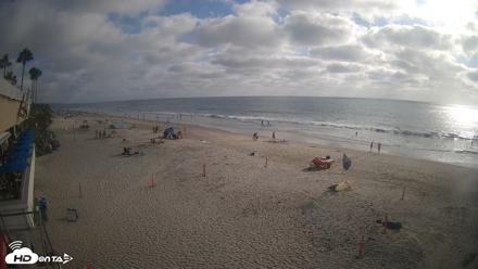 17th St. Del Mar Beach - 4K SW Live Webcam - Aug 12, 2026, 5:31pm PDT