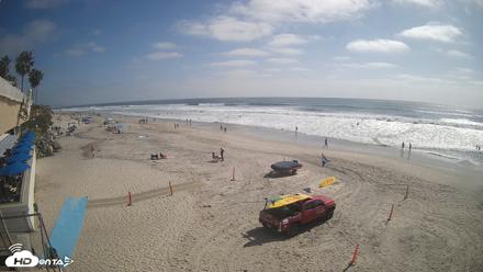 17th St. Del Mar Beach - 4K SW Live Webcam - Jun 1, 2026, 4:13pm PDT