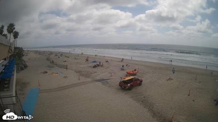 17th St. Del Mar Beach - 4K SW Live Webcam - May 16, 2026, 3:03pm PDT