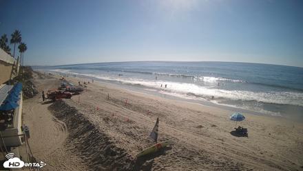 17th St. Del Mar Beach - 4K SW Live Webcam - Oct 5, 2026, 3:17pm PDT