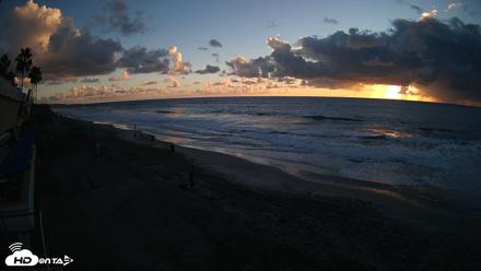 17th St. Del Mar Beach - 4K SW Live Webcam - Oct 22, 2026, 5:53pm PDT