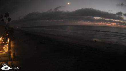 17th St. Del Mar Beach - 4K SW Live Webcam - Sep 15, 2026, 7:30pm PDT