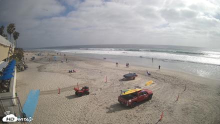 17th St. Del Mar Beach - 4K SW Live Webcam - Jun 1, 2026, 4:47pm PDT