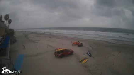 17th St. Del Mar Beach - 4K SW Live Webcam - May 17, 2026, 4:57pm PDT