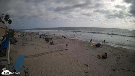 17th St. Del Mar Beach - 4K SW Live Webcam - May 23, 2026, 5:15pm PDT