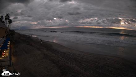 17th St. Del Mar Beach - 4K SW Live Webcam - Oct 23, 2026, 6:25pm PDT