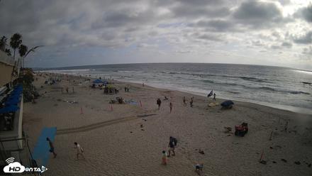 17th St. Del Mar Beach - 4K SW Live Webcam - May 23, 2026, 5:21pm PDT