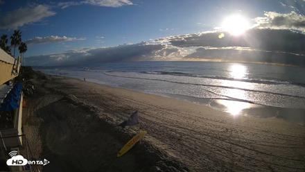 17th St. Del Mar Beach - 4K SW Live Webcam - Oct 23, 2026, 5:07pm PDT