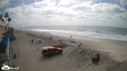 17th St. Del Mar Beach - 4K SW Live Webcam - Sep 23, 2026, 2:34pm PDT