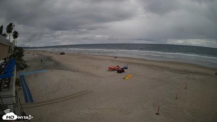 17th St. Del Mar Beach - 4K SW Live Webcam - Apr 12, 2026, 2:50pm PDT