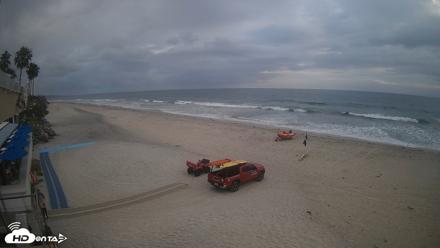 17th St. Del Mar Beach - 4K SW Live Webcam - Apr 25, 2026, 6:31pm PDT