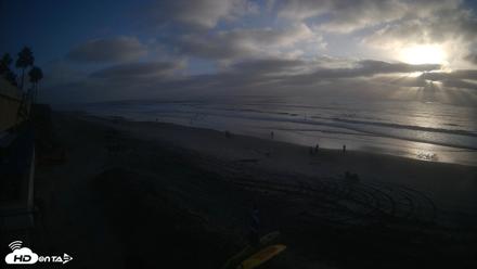 17th St. Del Mar Beach - 4K SW Live Webcam - Sep 30, 2026, 5:58pm PDT