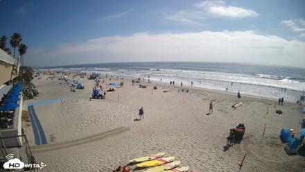 17th St. Del Mar Beach - 4K SW Live Webcam - May 9, 2026, 3:48pm PDT