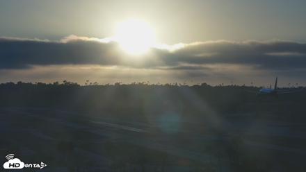 SD Lindbergh Airport & Bay Live Webcam - Jul 22, 2026, 7:43pm PDT