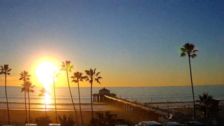 Manhattan Beach Pier Ultra HD Live Webcam - Jan 12, 2026, 4:45pm PST