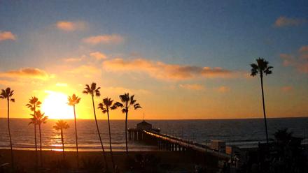 Manhattan Beach Pier Ultra HD Live Webcam - Dec 14, 2025, 4:33pm PST