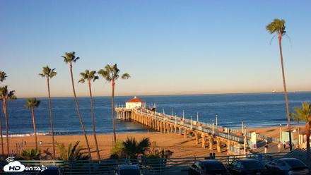 Manhattan Beach Pier Ultra HD Live Webcam - Oct 15, 2026, 7:47am PDT