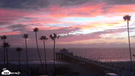 Manhattan Beach Pier Ultra HD Live Webcam - Sep 27, 2026, 6:54pm PDT