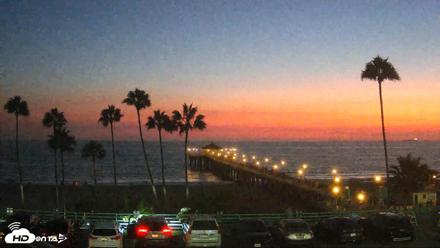 Manhattan Beach Pier Ultra HD Live Webcam - Aug 21, 2026, 8:06pm PDT