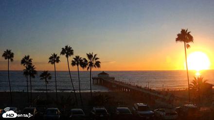 Manhattan Beach Pier Ultra HD Live Webcam - Sep 9, 2026, 6:58pm PDT