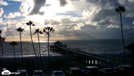 Manhattan Beach Pier Ultra HD Live Webcam - Oct 22, 2026, 5:22pm PDT