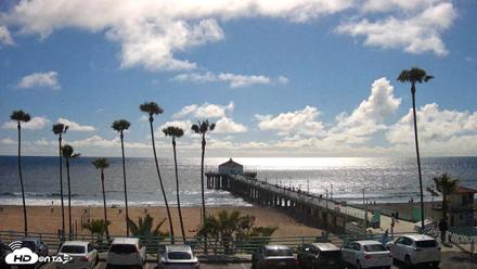 Manhattan Beach Pier Ultra HD Live Webcam - Apr 21, 2026, 4:33pm PDT