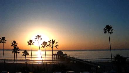 Manhattan Beach Pier Ultra HD Live Webcam - Jan 29, 2026, 5:02pm PST