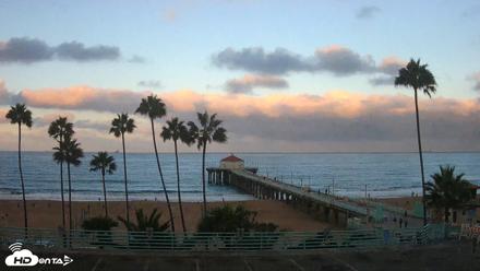 Manhattan Beach Pier Ultra HD Live Webcam - Sep 3, 2026, 6:54am PDT