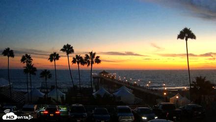 Manhattan Beach Pier Ultra HD Live Webcam - Aug 16, 2026, 8:02pm PDT