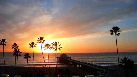 Manhattan Beach Pier Ultra HD Live Webcam - Jan 28, 2026, 5:15pm PST