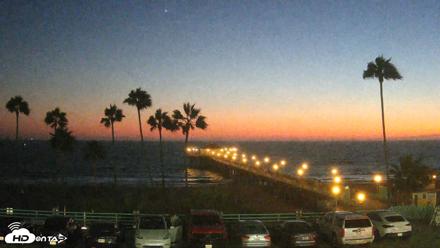 Manhattan Beach Pier Ultra HD Live Webcam - Aug 24, 2026, 8:06pm PDT
