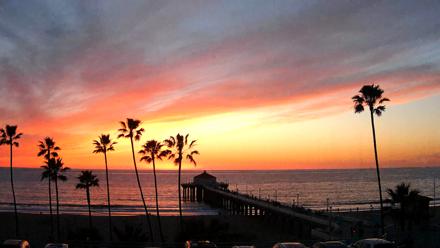 Manhattan Beach Pier Ultra HD Live Webcam - Jan 28, 2026, 5:32pm PST