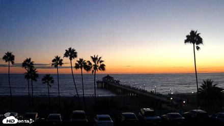 Manhattan Beach Pier Ultra HD Live Webcam - Sep 9, 2026, 7:28pm PDT