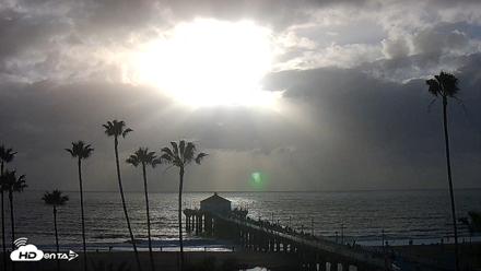 Manhattan Beach Pier Ultra HD Live Webcam - Oct 11, 2026, 5:37pm PDT