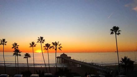 Manhattan Beach Pier Ultra HD Live Webcam - Jan 14, 2026, 5:11pm PST