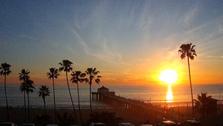 Manhattan Beach Pier Ultra HD Live Webcam - Mar 17, 2026, 6:56pm PDT