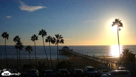 Manhattan Beach Pier Ultra HD Live Webcam - Sep 9, 2026, 6:34pm PDT