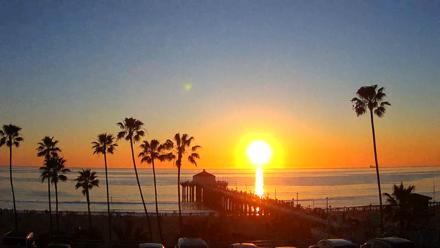 Manhattan Beach Pier Ultra HD Live Webcam - Feb 28, 2026, 5:40pm PST