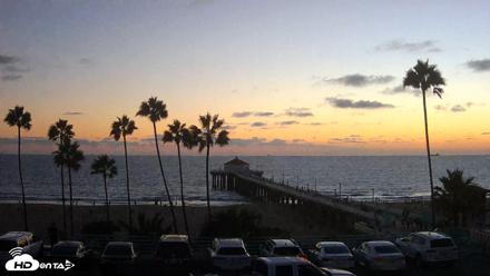Manhattan Beach Pier Ultra HD Live Webcam - Sep 3, 2026, 7:25pm PDT