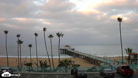 Manhattan Beach Pier Ultra HD Live Webcam - Sep 15, 2026, 6:59am PDT