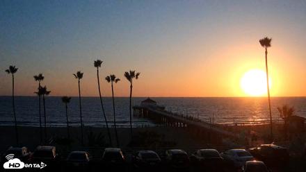 Manhattan Beach Pier Ultra HD Live Webcam - Sep 18, 2026, 6:44pm PDT
